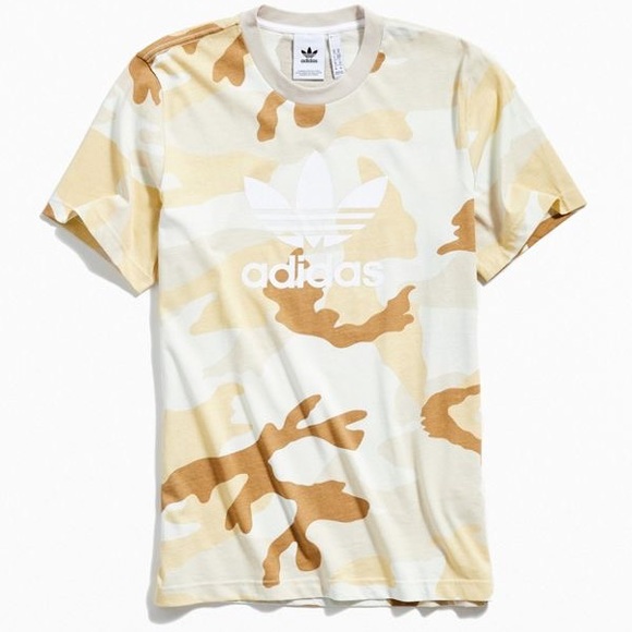 ♥️SOLD♥️ Adidas Camo Beige Tee size M - Picture 6 of 8
